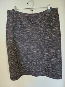 COLECCIÓN ST. JOHN - FALDA RECTA MEZCLA LANA TALLA. 14 - Imagen 1 de 5