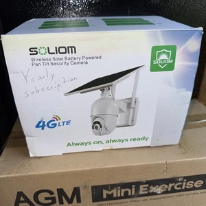 Cámara de seguridad celular Soliom S800C-4G LTE exterior, inclinación panorámica vista 360° 1080p - Imagen 1 de 5