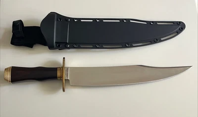 Cold Steel 39LABS Natchez Bowie Fixed 11-3/4" O-1 Blade Faux Cocobolo Handle - Image 1 of 4