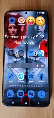 Samsung Galaxy S22+ 5G - 128GB - Black (Dual SIM) (Ohne Simlock) - Bild 1 von 4