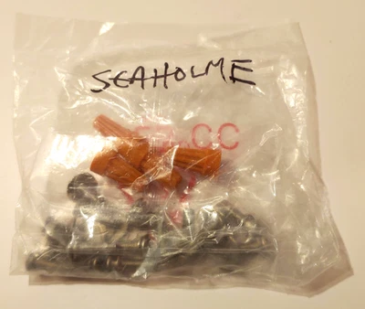 Harbor Breeze SEAHOLME Ceiling Fan 52" Replacement NICKEL Hardware Pack Screws+ - Image 1 of 2