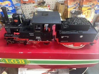 LGB 2015D G Insterburg Steam Locomotive & Tender #992015 EX/Box - Image 1 of 4