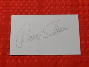 Danny Sullivan Autograph 1985 Indy 500 Winner Autographed 3x5 Card Free Shipping - Picture 1 of 1