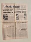 Gazette Dello Sport 11 Septembre 1973 Calligaris -fiasconaro-mazzola-maestrelli