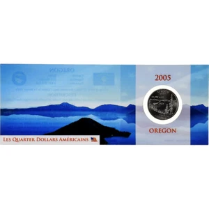 [#1289988] United States, quarter dollar, Oregon, 2005, Philadelphia, Copper-nic - Picture 1 of 2
