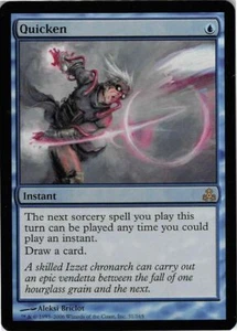 Quicken *FOIL Rare MtG  Guildpact FOIL MTG LP/EX - Picture 1 of 1