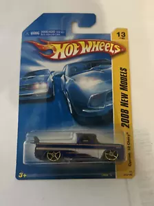 2008 Hot Wheels Custom ‘62 Chevy #13/40 New Model Sealed #013/196 w/protector - Picture 1 of 3
