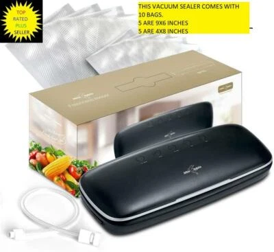 WHITE DOLPHIN Vacuum Sealer Machine | Automatic Air Sealing System Start Kit - Image 1 of 2