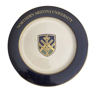 Placa de coleccionista china de 12" de la Universidad del Norte de Arizona Homer Laughlin - Imagen 1 de 5