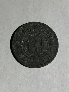 Undated Germany - 10 Pfennig - Kehl am Rhein - Nice old coin! Low mintage! Rare! - Bild 1 von 2