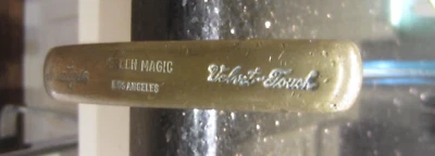 VNTG Matzie Brass Green Magic Velvet Touch Putter 35" RH or LH Los Angeles - Image 1 of 4