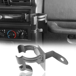 Fit 1997-2006 Wrangler Jeep TJ Inner Cup Beer Phone Aluminium Holder Bracket - Picture 1 of 12