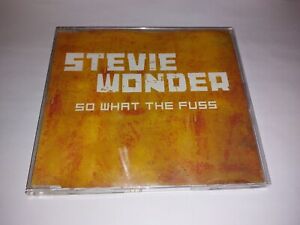 STEVIE WONDER * SO WHAT THE FUSS * PROMOTIONAL CD SINGLE 2005