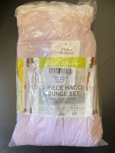 NEW Eddie Bauer Womens' 2-Piece Hacci Lounge Set Pink XS - Picture 1 of 2