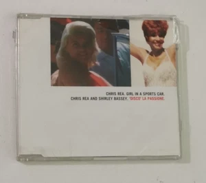 CHRIS REA SHIRLEY BASEY 3 TRACK MAXI CD (PROMO SEALED) GIRL IN A SPOTS CAR - Bild 1 von 2