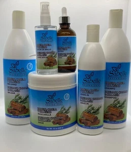 Sabelle Cosmetics Rosemary, Cinnamon & Collagen Hair Care Kit, 6 Piece Set - Picture 1 of 7