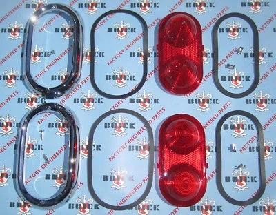 Montajes de luces traseras Buick 1950-1952. Par.  Special Super Roadmaster Foto 1 de 4