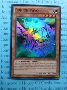 Bujingi Pavo LVAL-EN083 Super Rare Yu-Gi-Oh Card 1st Edition New - Picture 1 of 3