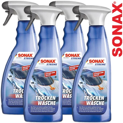 4x SONAX XTREME TrockenWäsche Detailer Autowäsche Universal Reiniger 750ml - Bild 1 von 2