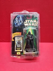 1998 Star Wars Darth Vader POTF Actionfigur signiert von Dave Prowse versiegelte Karte! - Bild 1 von 24