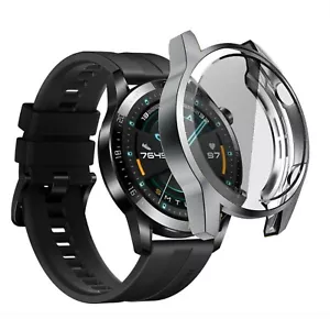 Funda protectora a prueba de golpes para reloj inteligente Huawei GT2 46 mm protector de pantalla completa - Imagen 1 de 17