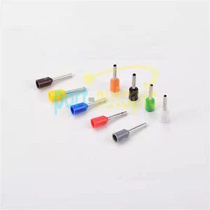 180Pcs E1510 16AWG Wire Copper Crimp Connector Insulated Pin Terminal - Picture 1 of 1