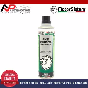 MOTORSISTEM 2006 ADDITIVO AUTO ANTIPERDITA PER RADIATORI (TURAFALE) 300ML - Foto 1 di 4