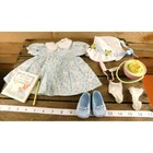 Retired American Girl Pleasant Company Bitty Baby Blue Easter Set 1997