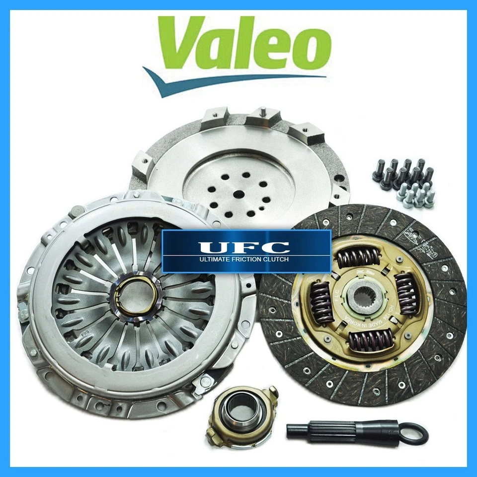 VALEO CLUTCH KIT FLYWHEEL SET HYUNDAI 03-08 TIBURON 2.7L SE GT for 5 and 6 SPEED - Image 1 of 4