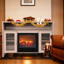Gray Electric Fireplaces For Sale Ebay