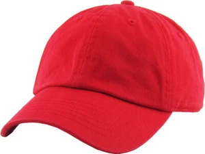 Junior Youth Kid Size Cotton Dad Hat Adjustable Baseball Cap - Picture 1 of 170