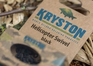 Kryston Helicopter Swivel Black Größe 7 KR-AC45 Wirbel Heliwirbel Angelwirbel - Bild 1 von 1
