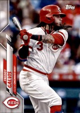 2020 Reds Topps Baseball Card Pick