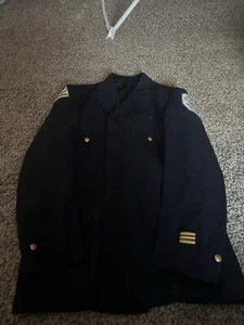 Chaqueta Uniforme De Colección Departamento de Policía de Chicago Rara Talla XL 15 Años de Servicio - Imagen 1 de 9