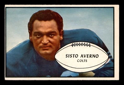 SISTO AVERNO 1953 BOWMAN 1953 NO 8 VGEX+ 22740 - Image 1 of 2