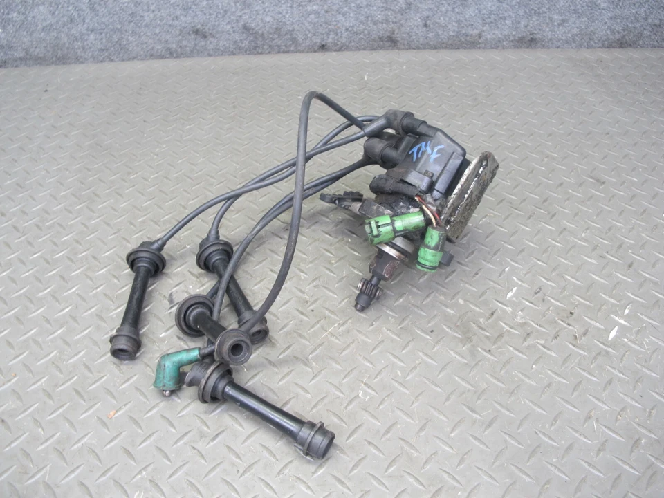 88-89 TOYOTA MR2 AW15 4AGELC DISTRIBUIDOR DE ENCENDIDO CON CONJUNTO DE BOBINA DE BUJÍA OEM Foto 1 de 4