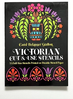 Victorian Cut & Use Stencils by Carol Belanger Grafton PB 1976 Foto 1 de 4