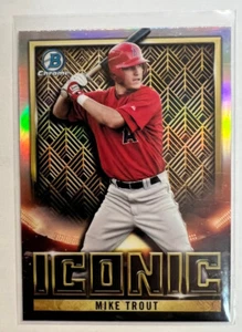 Inserto icónico Bowman Chrome Mike Trout 2023 - Imagen 1 de 2