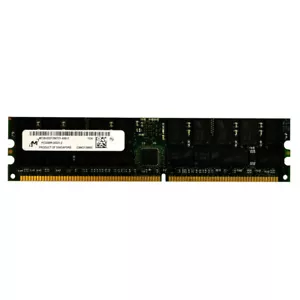 Micron 2GB PC-3200R MT36VDDF25672Y DDR 400 ECC Registered Server RAM Memory - Picture 1 of 3