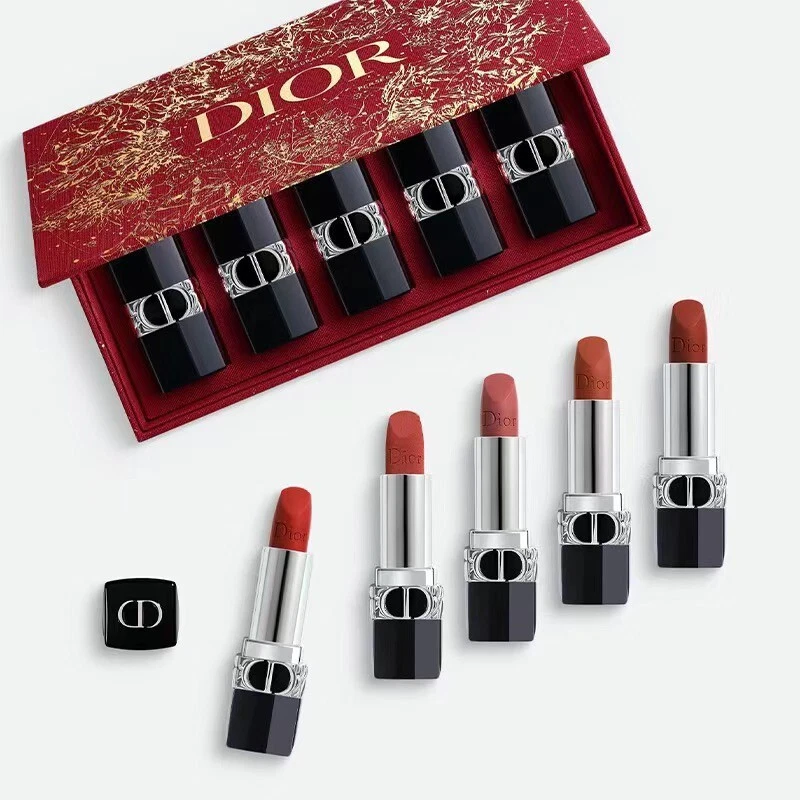 Dior ROUGE DIOR SET LUNAR NEW YEAR LIMITED EDITION SET 5x1.5g Gift - Image 1 of 1