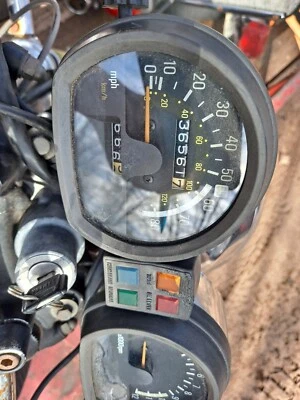 Yamaha Xj 650 Xj 750 1982 velocímetro máximo velocímetro medidores Foto 1 de 2