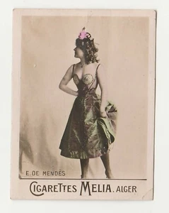 Zigaretten Melia Tabakkarte - Tirage A - E. De Mendes - Bild 1 von 2