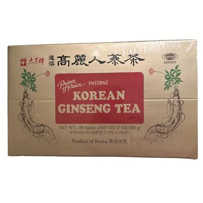 Prince Of Peace 速溶韩国 Panax 人参茶 - 100 件 — 第 1/2 张图片