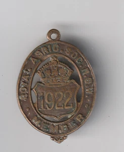 Sydney 1922 Royal Agricultural show members badge - Picture 1 of 2