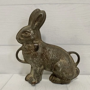 Genuine Griswold Cast Iron Easter Bunny Rabbit Cake Mold #863 ONE SIDE ONLY - Picture 1 of 16
