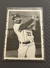 2018 Topps Heritage Deckle Edge Jose Altuve #2 Houston Astros 