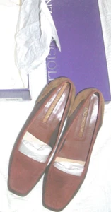 Zapatos Enzo Liberty Marrón Rus/Alm Gamuza Talla 8 1/2M - Imagen 1 de 3