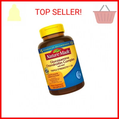 Complejo Glucosamina Condroitina Nature Made con MSM, Suplemento Dietético para Joi Foto 1 de 2