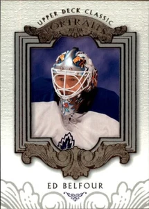 Ed Belfour Maple Leafs UD Classic Portraits # 93 *267D - Picture 1 of 2