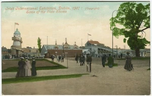 IRISCHE INTERNATIONALE AUSSTELLUNG, DUBLIN 1907 - SEITENAUSSTELLUNGEN - Postkarte - Bild 1 von 2
